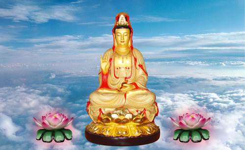 南无观世音菩萨 一分诚敬  一分利益