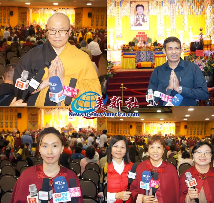 美新社:2025年世界佛子共迎南无羌佛佛诞 各地展开相关庆祝活动